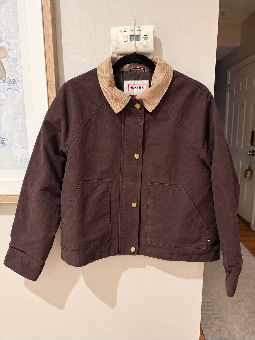 Hunter Women’s Chocolate Brown Oversized Barn Jacket